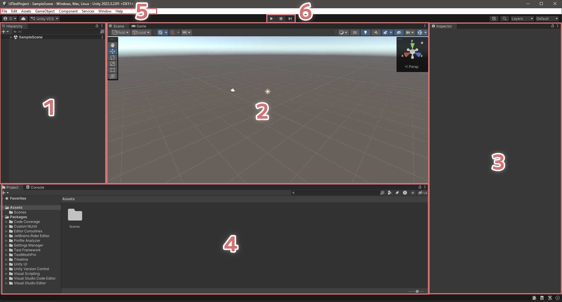 Screenshot of UnityEditor